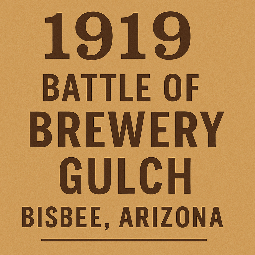 1919 – Battle of Brewery Gulch, Bisbee, Arizona